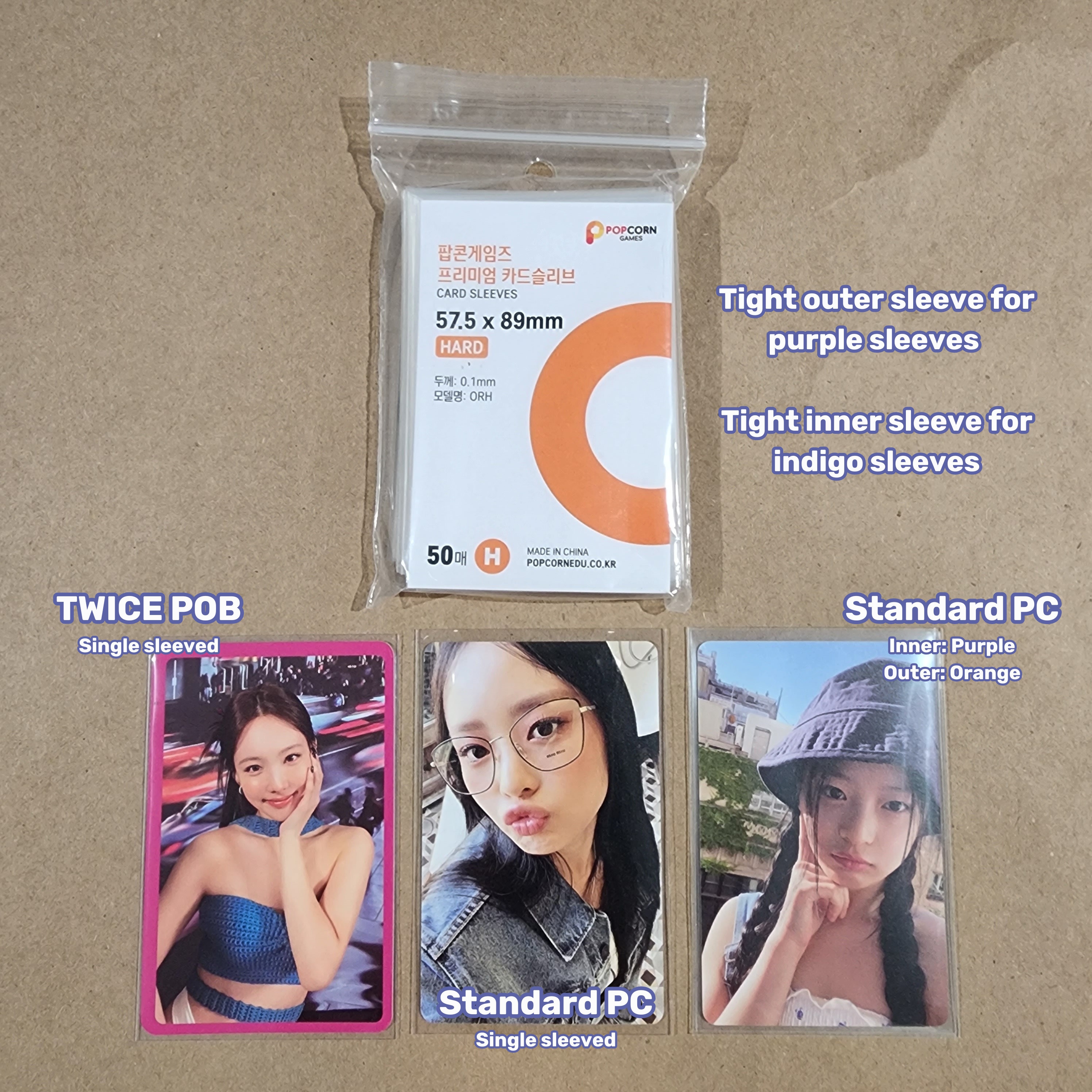 Popcorn Games Hard Card Sleeves (50pcs) - PVC and Acid Free for Kpop Photocards and Trading Cards - Protect Your Collection - Etsy Popcorn Games Hard Card Sleeves (50pcs) - PVC and Acid Free for Kpop Photocards and Trading Cards - Protect Your Collection - Etsy