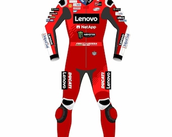 Ducati Francesco Bagnaia 2025 rundleer motorracepak