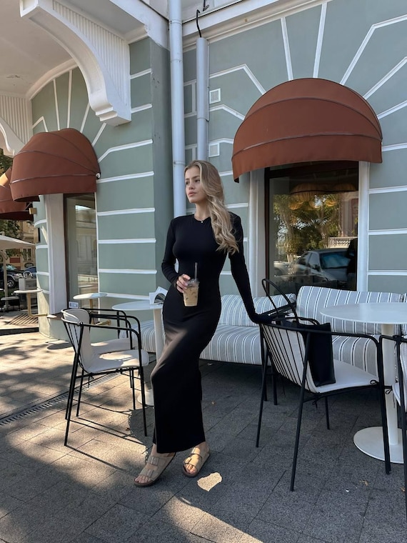 viscose bodycon dress SILK VISCOSE BODY CON DRESS