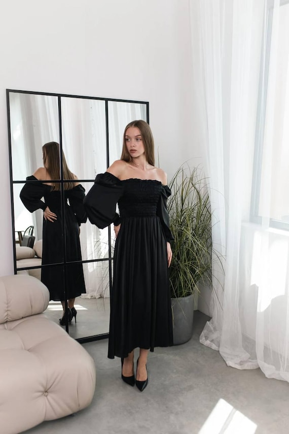 white maxi dress with cape Xiomara Design Satin (Final Sale-US Only) not-sale-product this white maxi dress Color:Black Non Iron ASOS DESIGN high neck