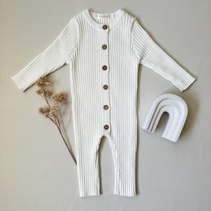 Organic Cotton Knit Jumpsuit