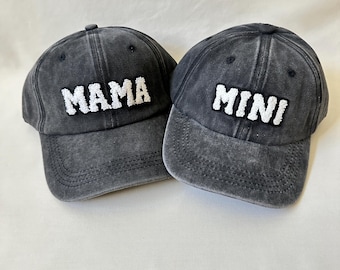 Mama and Mini Patch Hats