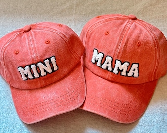 Mama and Mini Patch Hats