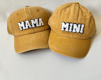 Mama and Mini Patch Hats