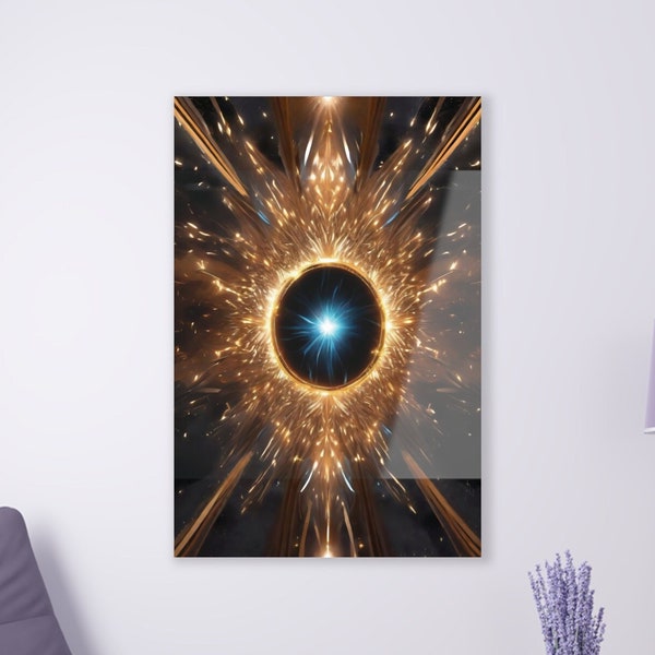 Acrylic Prints | Glowing Portal Opening | Artwork To Spark Your Imagination | 5 Sizes