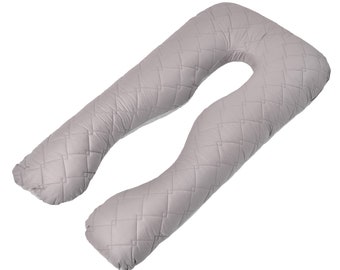 The HUGIT U-Shaped Full Body Pillow for Pregnancy, Pain Relief & Optimal Support, Pregnancy Pillow, Maternity Pillow, Body Pillow