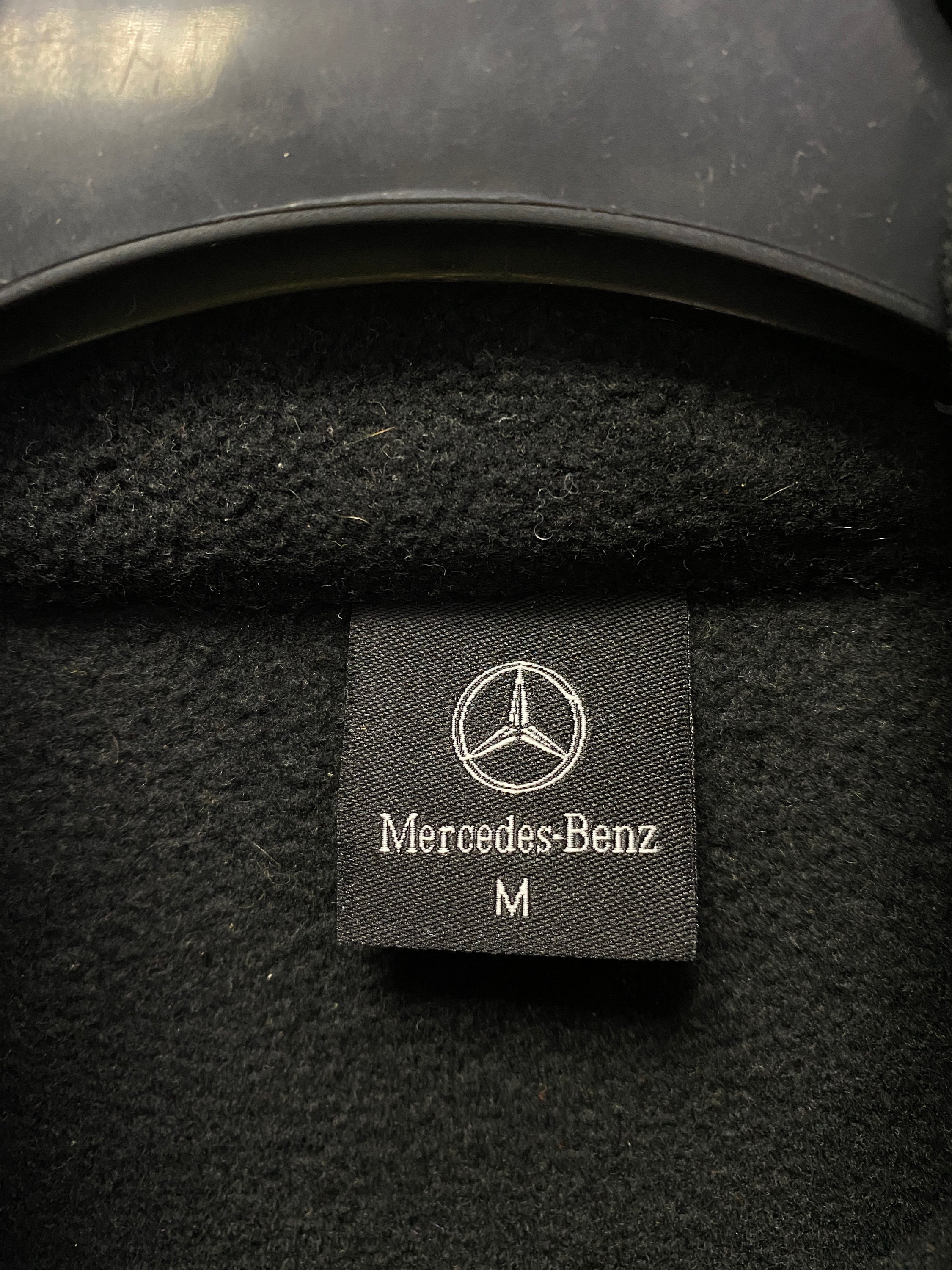 Vintage Mercedes Benz black baby tee