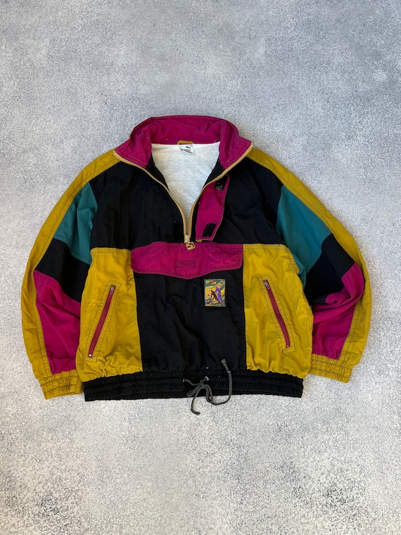 Puma 80s Vintage Half Zip Sweater Mehrfarbig M 646 main image 0
