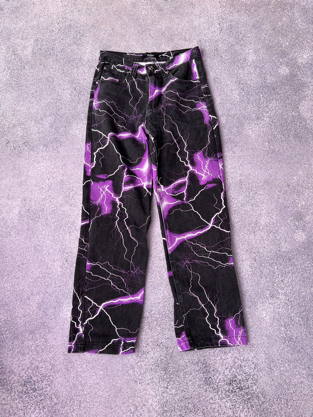 Vintage Jaded London Women's Purple Lightning Skate Y2k Vintage Jaded London Women's Purple Lightning Skate Y2k