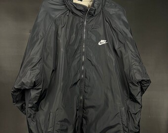 NIKE 90s Silver Tag Nylon Jacket Half Zip XL