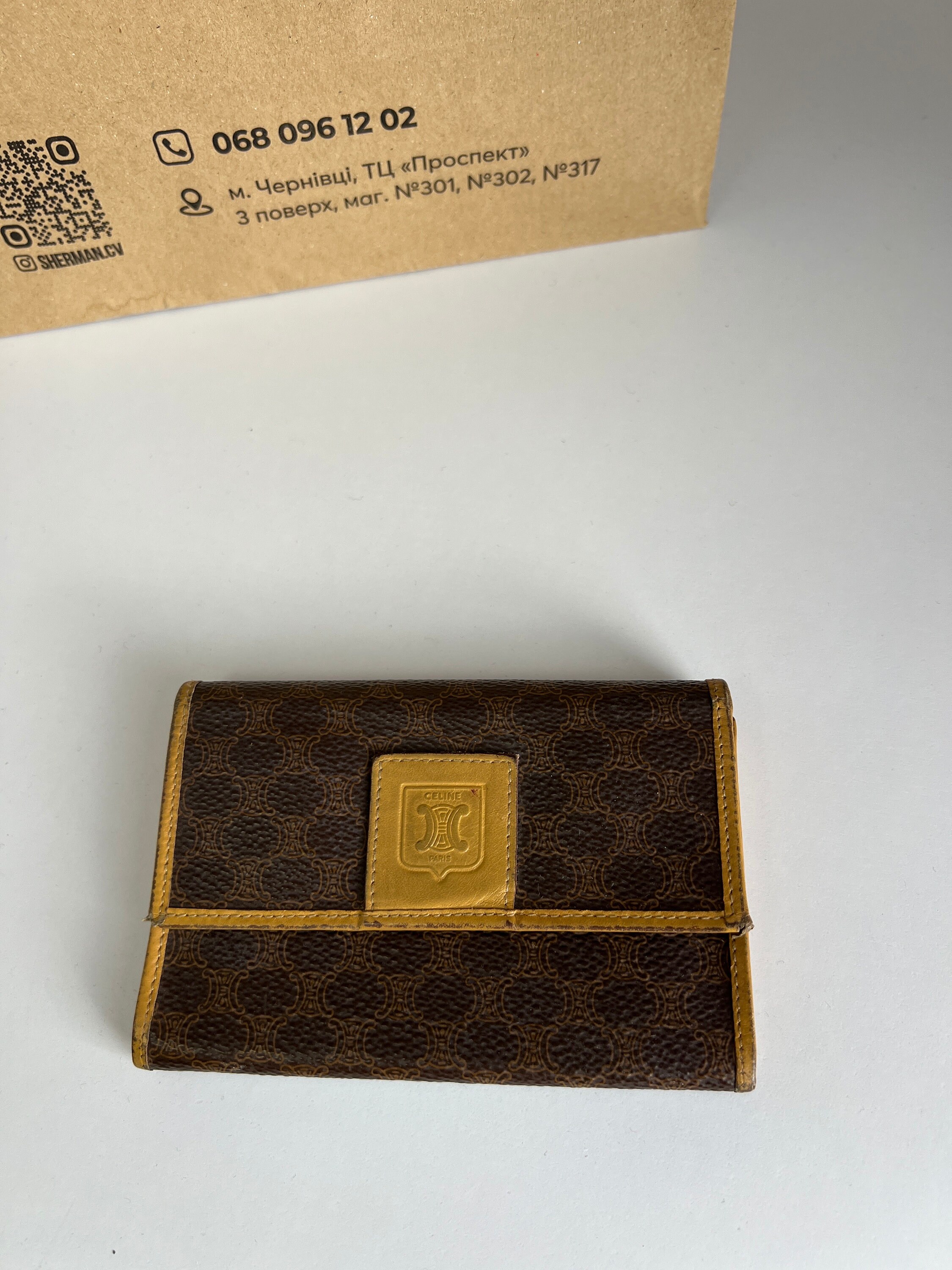 Celine envelope wallet hotsell
