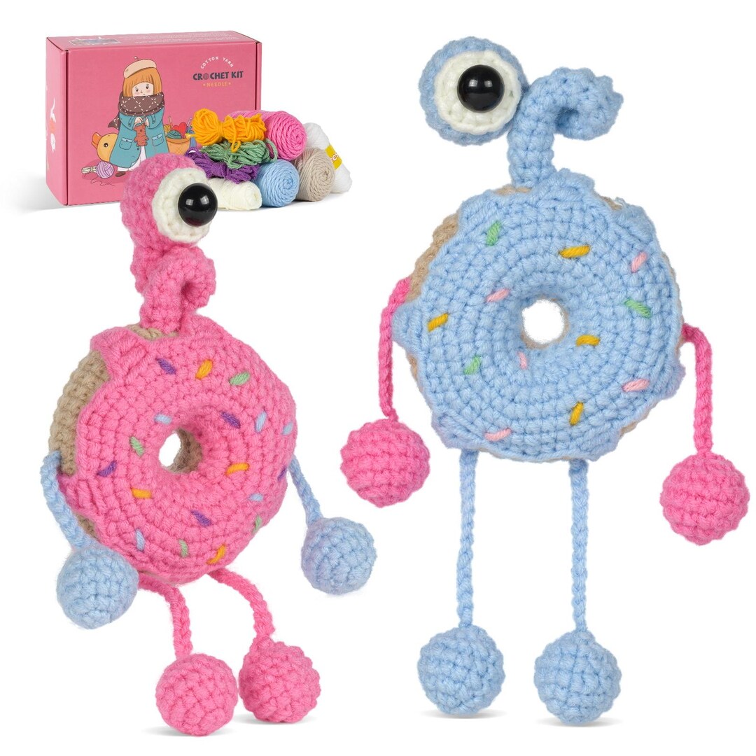 Beginner Crochet Kit Learn to Crochet Kit How to Crochet Gift Kit
