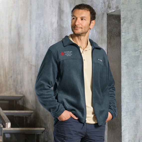 Monogrammed columbia fleece jackets sale