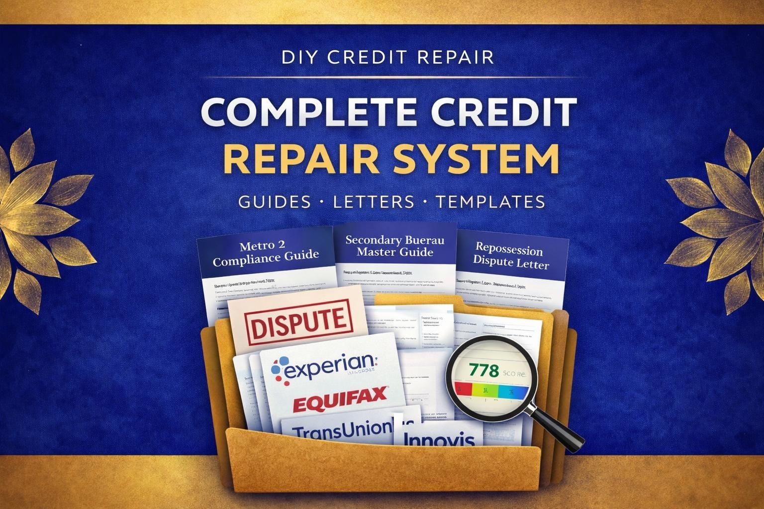 Complete DIY Credit Repair System Bundle | Fix Bad Credit Step-by-step ...