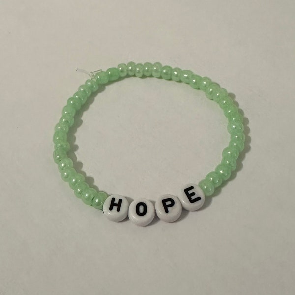 Hope Bracelet: Wear Positivity and Encouragement - Handcrafted Inspirational Jewelry