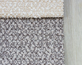 Textured Upholstery Fabric: Luxury Boucle Material for Cozy Home Decor