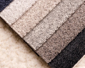 Luxury Boucle Upholstery Fabric – By the Yard Heavy Boucle Fabric for Chair, Sofa and Pillow Covers, Durable Furniture Fabric for Home Decor