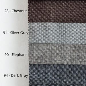 Linen Upholstery Fabric by the Yard, Chair Fabric, Sofa Upholstery | Durable Furniture Fabric | Couch Chair Cushion Fabric