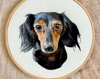 Custom Pet Portrait from Photo, Dog Portrait from Photo, Custom Pet Memorial, Gift for Pet Loss, Realistic Pet Painting, Detailed Pet Art