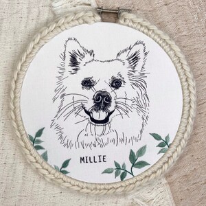 Custom Pet Portrait from Photo Dog Portrait from Photo Custom Pet Memorial Pet Loss Gift for Pet Loss Memorial Custom Pet Wall Art Dog Lover