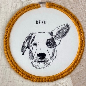 Aangepaste huisdier portret van foto hond portret van foto aangepaste huisdier Memorial huisdier verlies cadeau voor huisdier verlies Memorial aangepaste huisdier kunst aan de muur hondenliefhebber