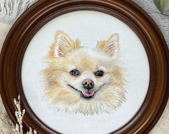 Custom Pet Portrait from Photo, Dog Portrait from Photo, Custom Pet Memorial, Gift for Pet Loss, Realistic Pet Painting, Detailed Pet Art