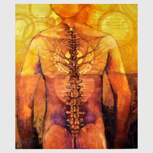 Oeuvre d'Art : SAGITTAIRE - LE CHEMIN. Peinture originale, impression sur toile, affiche et carte postale.
