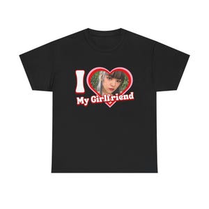 Kpop Twice Jeongyeon I Love My Girlfriend Tee - Unisex Heavy Cotton T-Shirt, Kpop Tee, Fan Merchandise, Music Lover Gift, Cute Graphic Tee