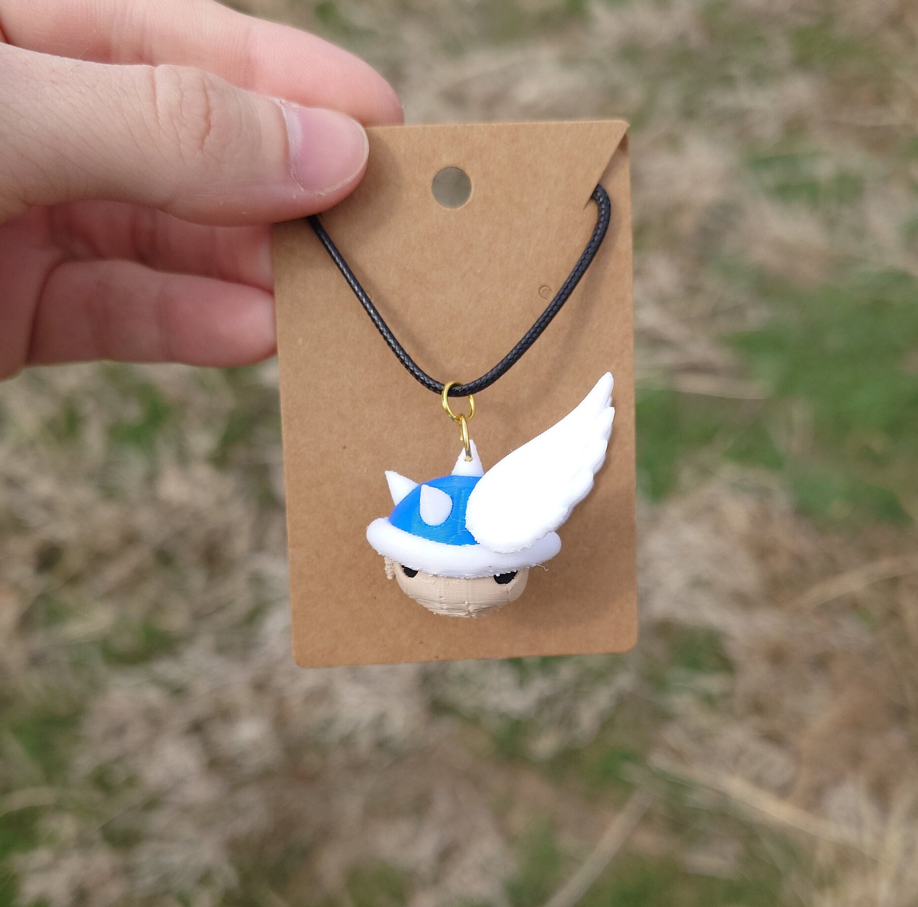 Mario Kart Blue Shell 3D Printed Keychain/pendant - Etsy