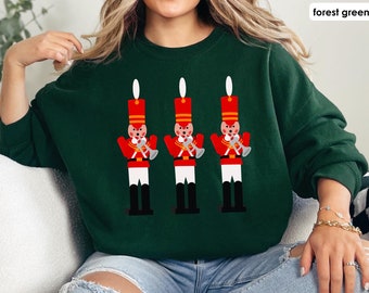 A Christmas Fantasy Toy Soldier, Mickey's Very Merry Christmas Party Sweatshirt, Toy Soldiers Crewneck, Disney Christmas Tee