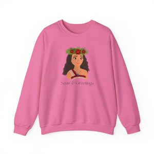 Moana 2 Christmas Crewneck, Moana II Holiday Sweatshirt, Disney Moana 2 Christmas, Disney Moana 2 Holiday Sweatshirt image 8
