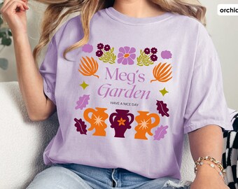 Camiseta Disney Hercules Meg, camisa Disney Hercules, camiseta Comfort Colors Disney, Meg's Garden, camisa de aniversario de Hércules