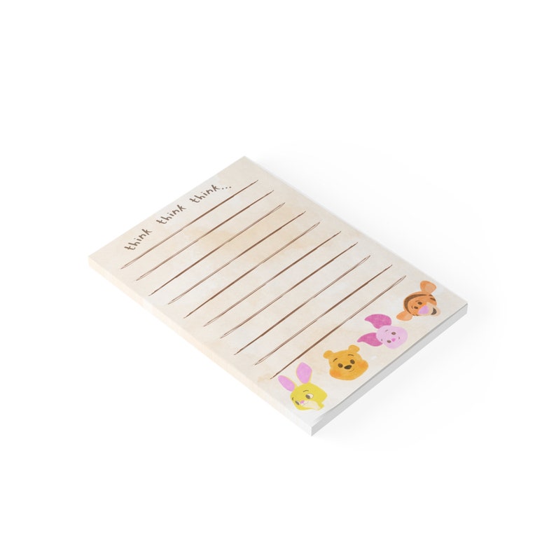 Winnie Posts Winnie the Pooh Post It Notes, Pooh Bear Sticky Notepad, Disney Pooh ...