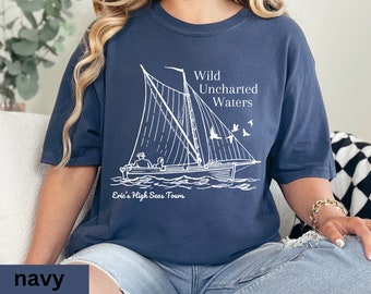 Disney Little Mermaid Prince Eric Tee, Wild Uncharted Waters Shirt, The Little Mermaid Shirt, Part of Your World, Comfort Colors Disney Tee