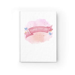 Happily Ever After Hardcover Wraparound Journal, Happily Ever After Journal, Princess Diary, Princess Journal, Wedding Register