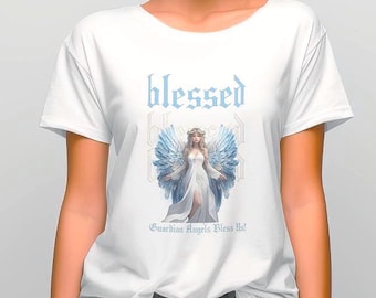 Blessed By Angels Graphic T-shirt