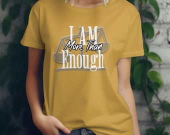 More Than Enough T-shirt - Motivation Clothing