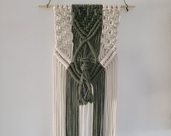 Macrame multi color wall hanging