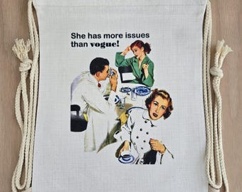 Ha più problemi con lo zaino con coulisse