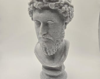 Marcus Aurelius Stoicism Statue Marble
