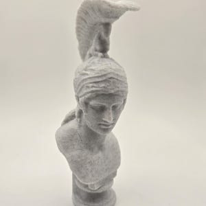 Ancient Greek Statue Ares 3D Printed Marble