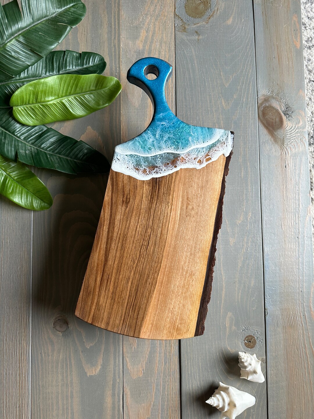 Ocean Wave Cutting Board Wedding Gift Anniversary Gift Etsy