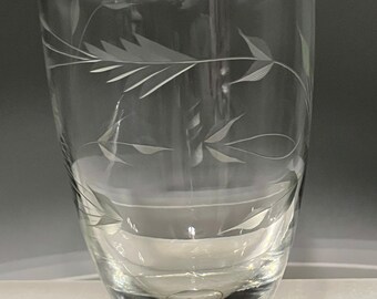 Princess House 4oz Etched Stemware