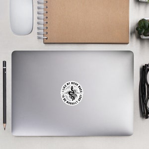 Morally Grey Book Baes Bubble-free sticker I Like My Book Baes To Be Morally Grey Sticker Gift For Her For Him Spicy Bookish Sticker