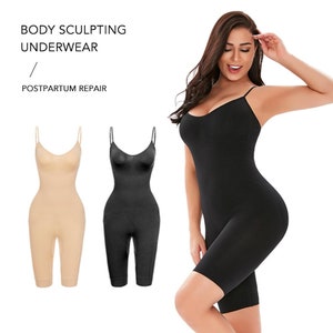 Women's Black Unlined Lace Tank Top Slimming Shapewear Shirt, Body Shaping  Top, Tummy Control 