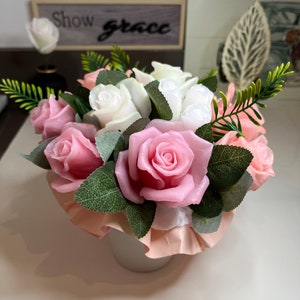 Soap Bouquet, Gift for Mother's Day, Soap "Bouquet of roses", Birthday gift for mom, Birthday gift, Handmade soap, Decorative soap, Flowers