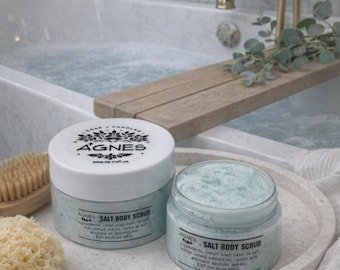 Sea Salt Body Scrub: Handmade of Agnes