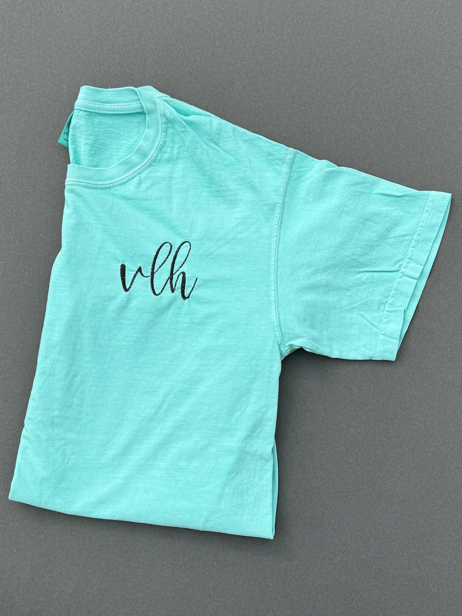 Comfort Colors Monogram Tee Monogram Shirt Monogrammed Shirt
