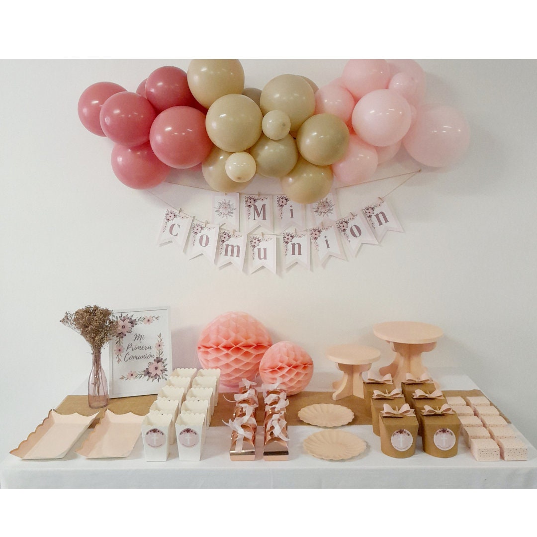 Ideas y consejos para decorar una Primera Comunión en tonos lila – La  Fiesta de Olivia