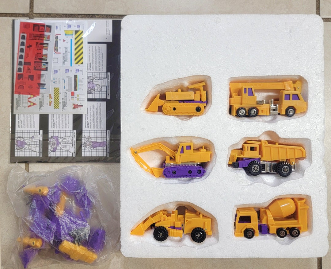 Transformers G1 Devastator Giftset in US No Box or Foam Decepticon ...